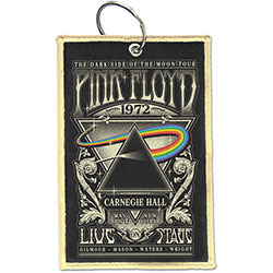 Pink Floyd Keychain: Carnegie Hall (Double Sided Patch)