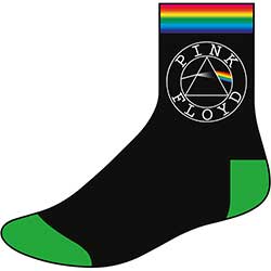 Pink Floyd Unisex Ankle Socks: Circle Logo (UK Size 7 - 11)