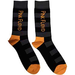 Pink Floyd Unisex Ankle Socks: Orange Logo (UK Size 6 - 11)