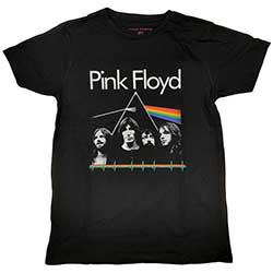 Pink Floyd Unisex T-Shirt: Dark Side of the Moon Band & Pulse