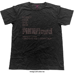 Pink Floyd Unisex Vintage T-Shirt: Arnold Layne Demo