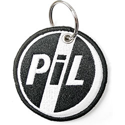 PIL (Public Image Ltd) Keychain: Circle Logo (Double Sided Patch)