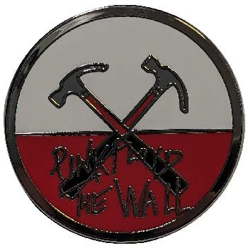 Pink Floyd Pin Badge: The Wall Hammers Logo