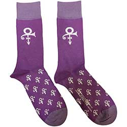 Prince Unisex Ankle Socks: Symbol (UK Size 7 - 11)