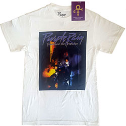 Prince Unisex T-Shirt: Purple Rain Square