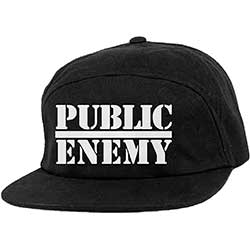 Public Enemy Unisex Camper Cap: Logo