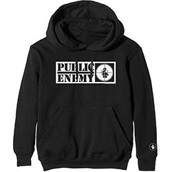 Public Enemy Unisex Pullover Hoodie: Crosshairs Logo (Sleeve Print)