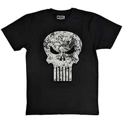 Marvel Comics Unisex T-Shirt: Punisher Distressed Logo
