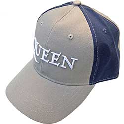Queen Unisex Baseball Cap: Logo (2 Tone)