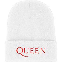 Queen Unisex Beanie Hat: Logo