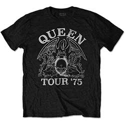 Queen Unisex T-Shirt: Tour '75 (Eco-Friendly)