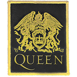 Queen Standard Woven Patch: Classic Crest