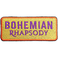 Queen Standard Woven Patch: Bohemian Rhapsody