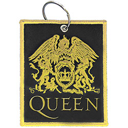 Queen Keychain: Classic Crest (Double Sided Patch)