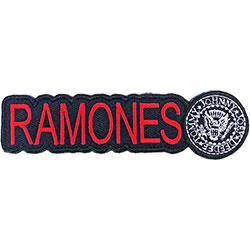 Ramones Standard Woven Patch: Logo & Seal