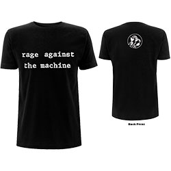 Rage Against The Machine Unisex T-Shirt: Molotov (Back Print)