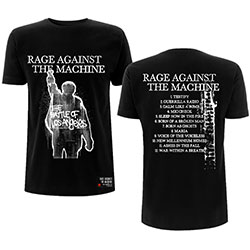 Rage Against The Machine Unisex T-Shirt: BOLA Album Cover (Back Print)