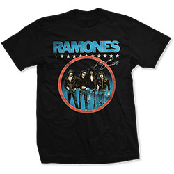 Ramones Unisex T-Shirt: Circle Photo