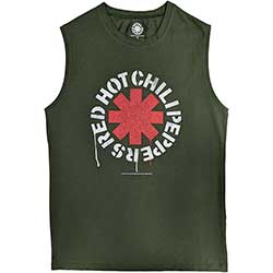 Red Hot Chili Peppers Unisex Tank T-Shirt: Stencil