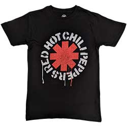 Red Hot Chili Peppers Unisex T-Shirt: Stencil