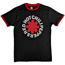 Red Hot Chili Peppers Unisex Ringer T-Shirt: Classic Asterisk