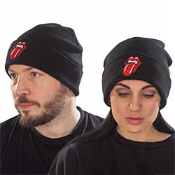 The Rolling Stones Unisex Beanie Hat: Fang Tongue