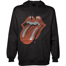 The Rolling Stones Unisex Pullover Hoodie: Classic Tongue
