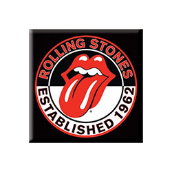 The Rolling Stones Fridge Magnet: Est. 1962 (2 inch)