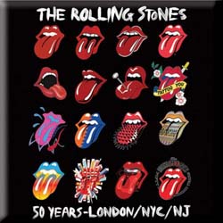 The Rolling Stones Fridge Magnet: Tongue Evolution