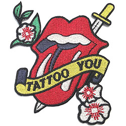 The Rolling Stones Standard Woven Patch: Tattoo You