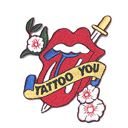 The Rolling Stones Medium Patch: Tattoo You