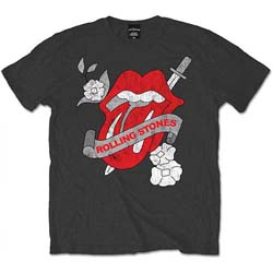 The Rolling Stones Unisex T-Shirt: Vintage Tattoo