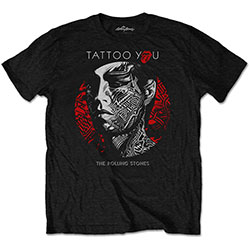 The Rolling Stones Unisex T-Shirt: Tattoo You Circle