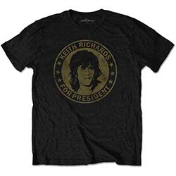 The Rolling Stones Kids T-Shirt: Keith for President (Retail Pack)