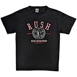 Rush Unisex T-Shirt: Department (Small)