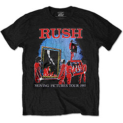 Rush Unisex T-Shirt: Moving Pictures Tour