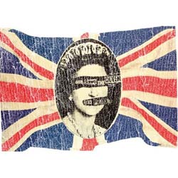 The Sex Pistols Postcard: Union Jack