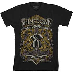 Shinedown Unisex T-Shirt: Ornamental Scissors