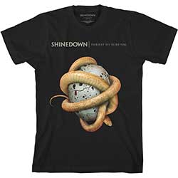 Shinedown Unisex T-Shirt: Clean Threat