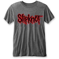 Slipknot Unisex T-Shirt: Logo (Burnout)