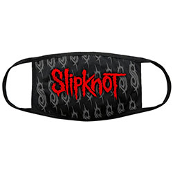 Slipknot Face Mask: Red Logo & Sigils