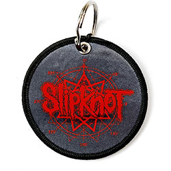 Slipknot Keychain: Logo & Nonagram (Double Sided Patch)