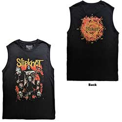 Slipknot Unisex Tank T-Shirt: Come Play Dying (Back Print)