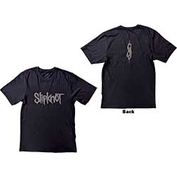 Slipknot Unisex Hi-Build T-Shirt: Logo (Back Print)