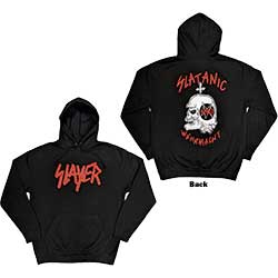 Slayer Unisex Pullover Hoodie: Slatanic (Back Print)