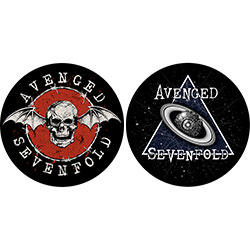 Avenged Sevenfold Turntable Slipmat Set: Skull / Space