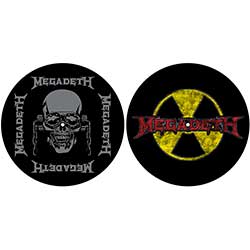 Megadeth Turntable Slipmat Set: Radioactive