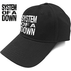 System Of A Down Unisex Baseball Cap: Stacked Logo