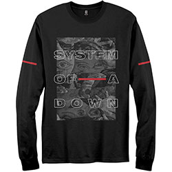 System Of A Down Unisex Long Sleeve T-Shirt: Eye Collage