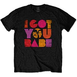 Sonny & Cher Unisex T-Shirt: I Got You Babe
